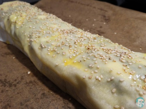 Spinatstrudel mit Schafkäse &amp; Räucherlachs - Haunis Food Blog